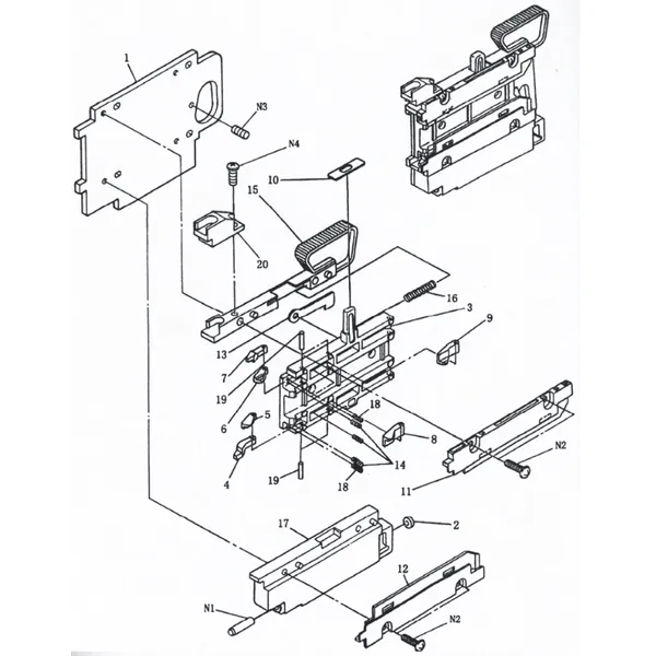 Panasonic avk feeder 1046933000_(26);1046932000_(52) parts cassette-ai запасная часть для вставной машины – партнер smart ems factory