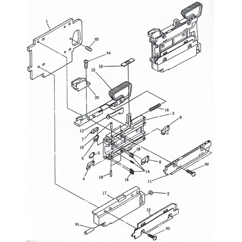 Panasonic avk feeder 1046933000_(26);1046932000_(52) parts cassette-ai запасная часть для вставной машины – партнер smart ems factory