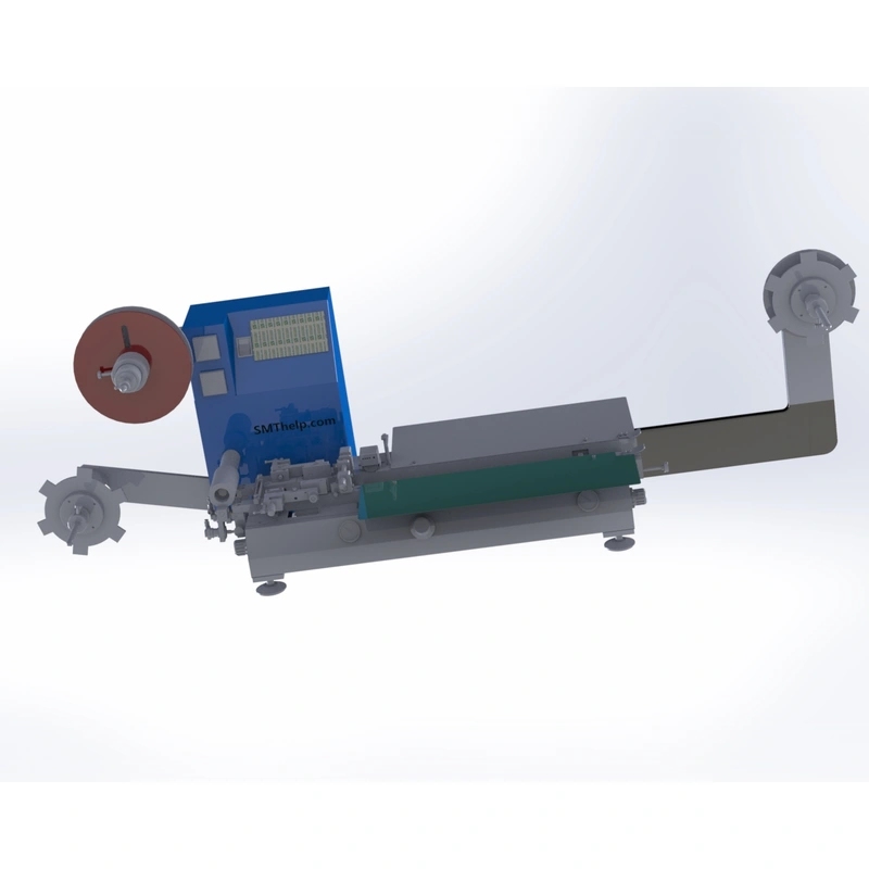 sjl80a شبه التلقائي آلة لصق بكرة smd مع شاشة تعمل باللمس
