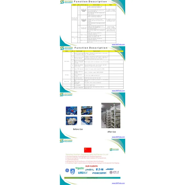 SIR5000B SMT Inelligent Reel Storage Torlley –Smart EMS factory partner