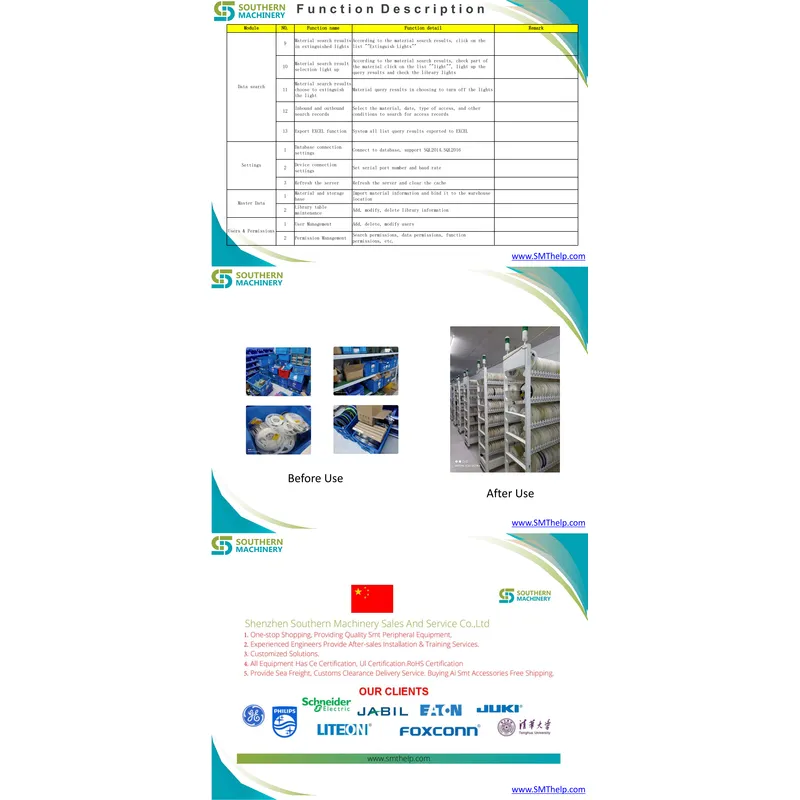 SIR5000C SMT Inelligent Reel Storage Torlley – Smart EMS factory partner