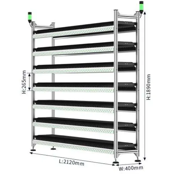 SIR5000B SMT Inelligent Reel Storage Torlley –Smart EMS factory partner