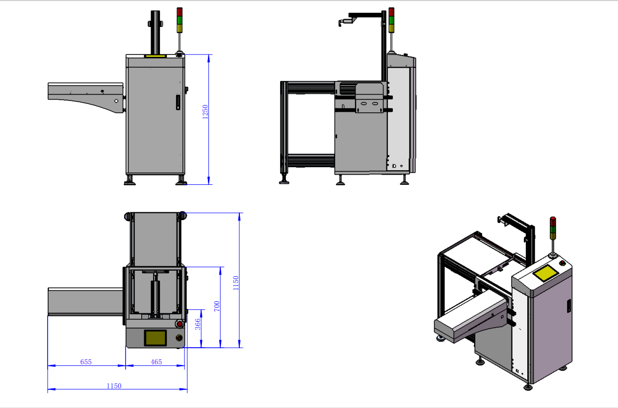 SUL460 Multi Magazine Unloader best PCB board handling system