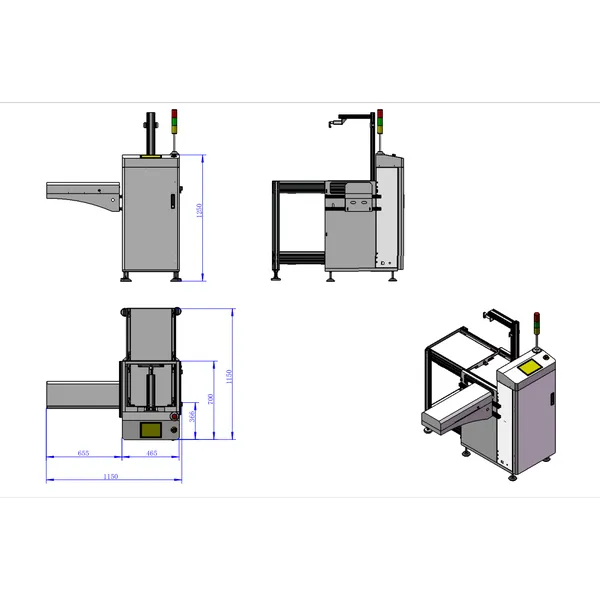 SUL460 Multi Magazine Unloader best PCB board handling system