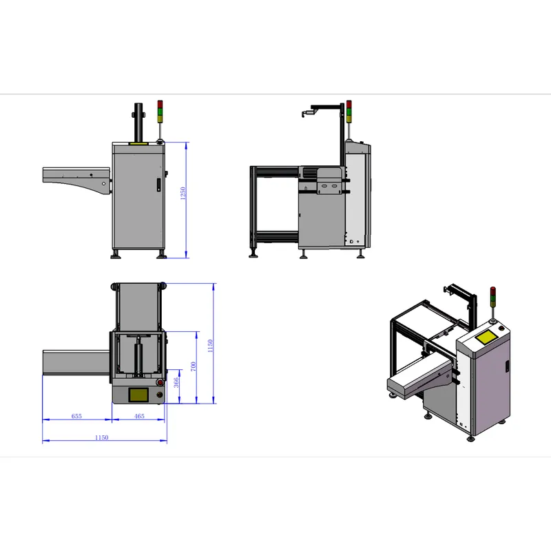 SUL460 Multi Magazine Unloader best PCB board handling system