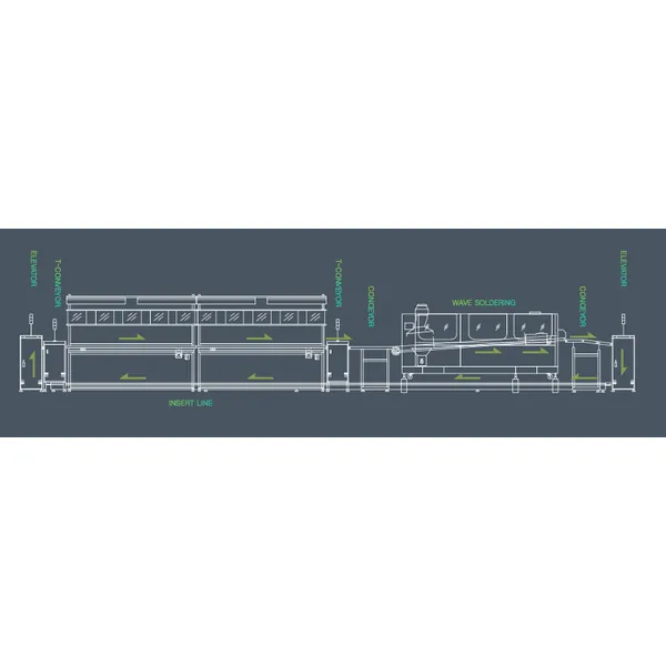 PCB invertor / PCB flipper for double-sided process– Factory Automation