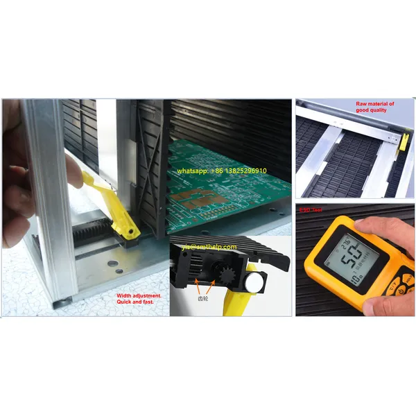 porte-revues smt mini esd s250-00p 355 * 320 * 263mm - partenaire d'usine ems