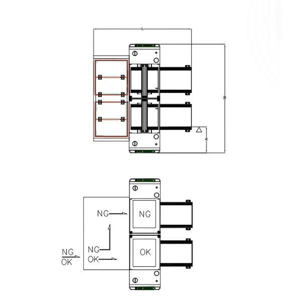 chargeur de pcb destacker // utilisation du déchargeur de pcb de stacker dans une carte nue - ems