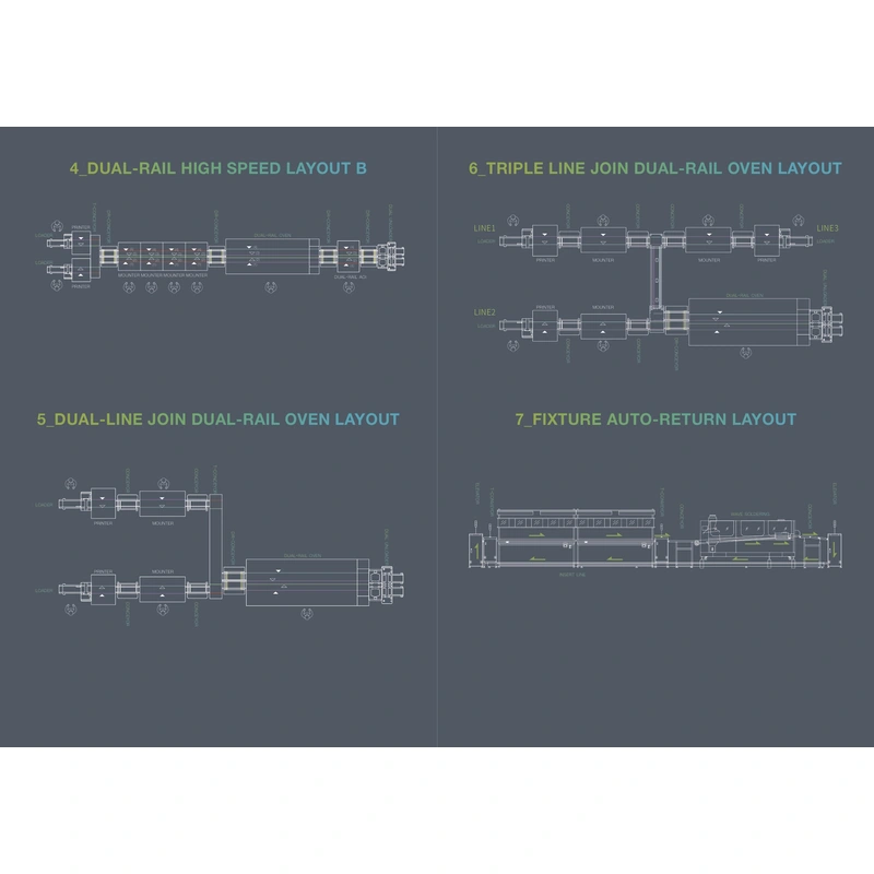 автоматический поворотный конвейер на 90 градусов smt machine s-460 — smart factory
