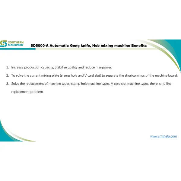 SD6000-A PCB Separator - Precision Automation Redefined