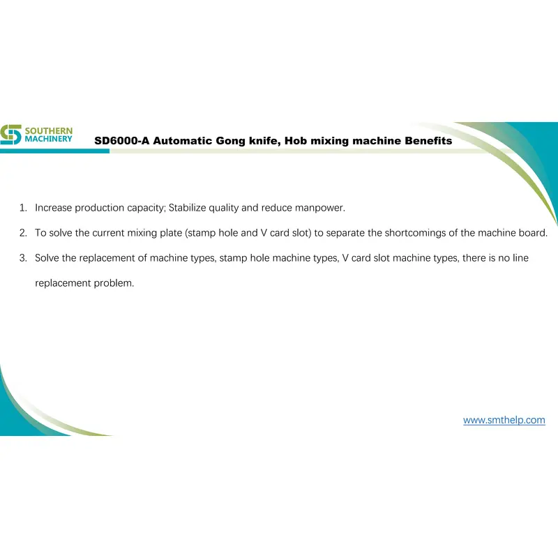 SD6000-A PCB Separator - Precision Automation Redefined