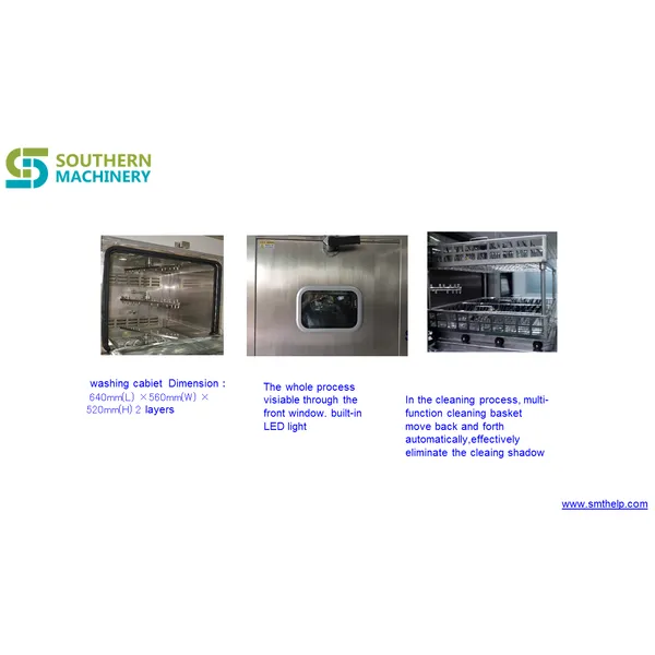 Máquina de limpieza en línea sme6200 pcba: socio de fábrica de ems inteligente