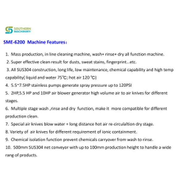 machine de nettoyage en ligne sme6200 pcba - partenaire d'usine smart ems