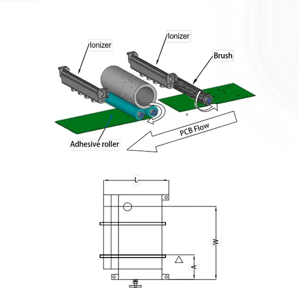 آلة تنظيف خبث القصدير الأوتوماتيكية بالكامل s-tc100 - مصنع Smart EMS