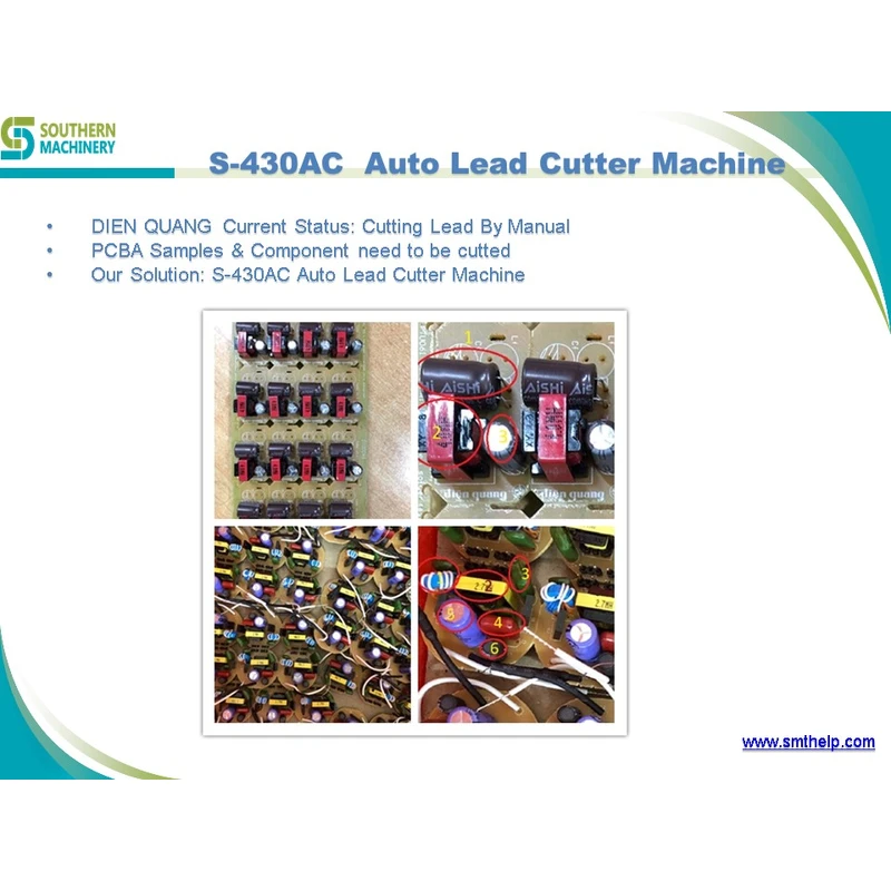 Auto Lead Cutter Machine for Smart EMS Factory, SUITABLE FOR SMART FACTORY,SMT MACHINERY – Smart EMS factory partner