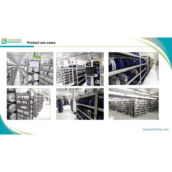 Efficient SMT Stencil Storage with SIR5000C Intelligent Trolley