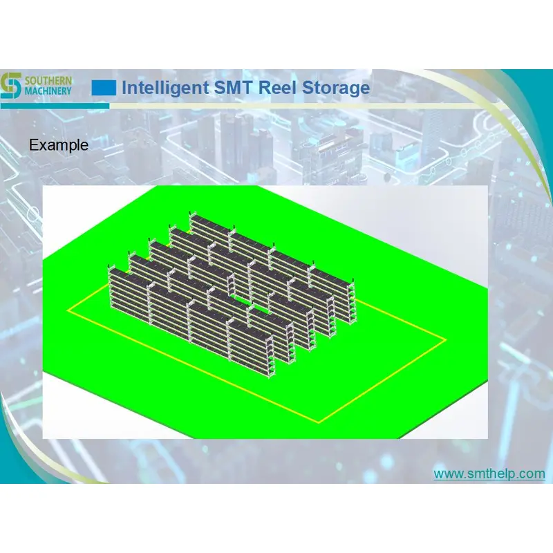 Revolutionize Your Storage- SIS7000A Intelligent Reel Rack 7inch