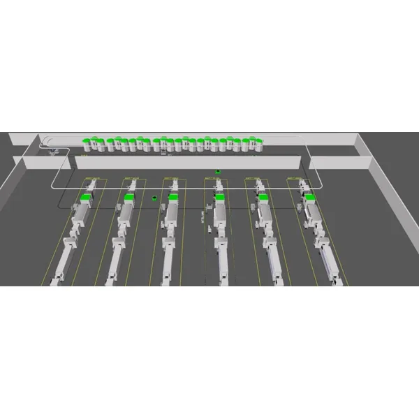 silo de stockage de bobines intelligent - partenaire de l'usine smart ems