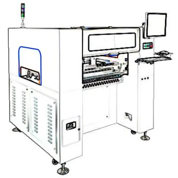 S-T8-72/80F Pick and Place Machine – Smart EMS factory partner