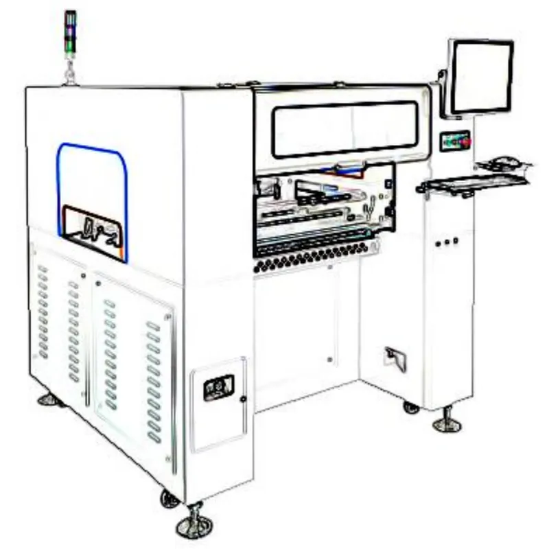 S-T8-72/80F Pick and Place Machine – Smart EMS factory partner