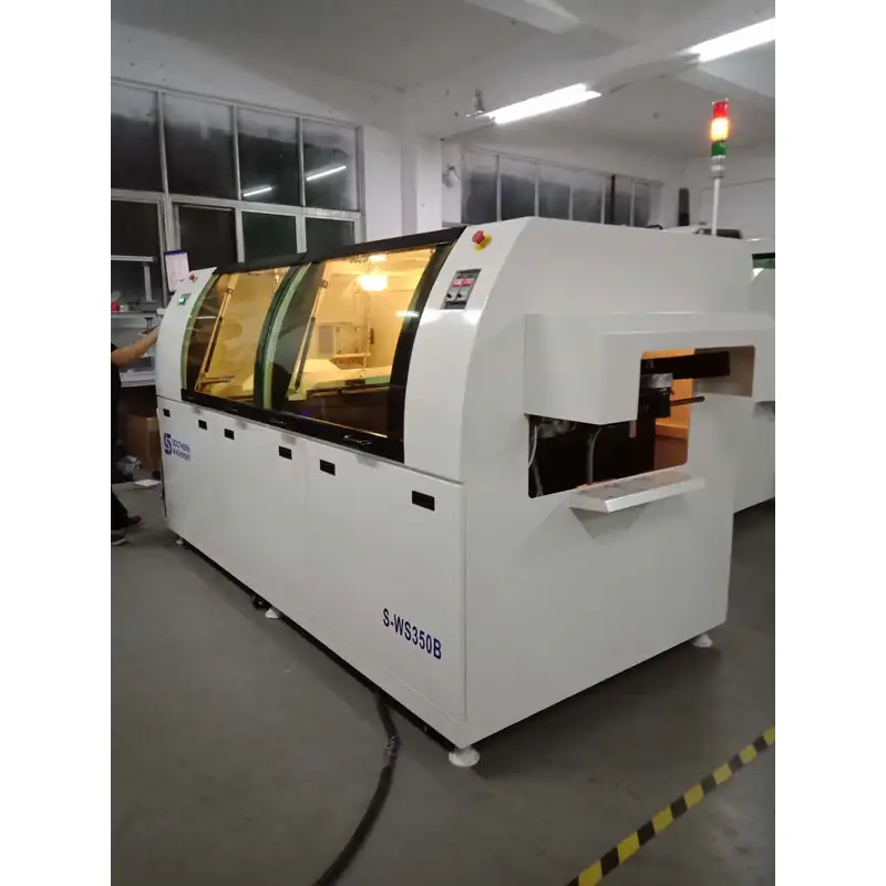 Automated Soldering Machine S-WS350B - No Lead, Double Wave 