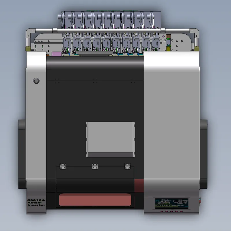s3000 ثنائي الفينيل متعدد الكلور تراجع الجمعية شعاعي آلة الإدراج - مصنع الذكية EMS 