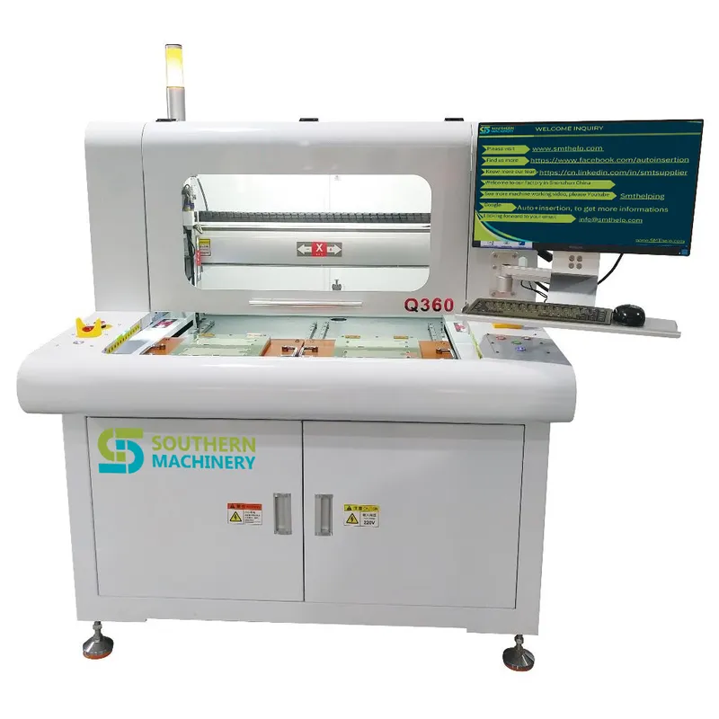 S380A:Visual, Multifunction PCB Separator-- Fast and Fully Automated