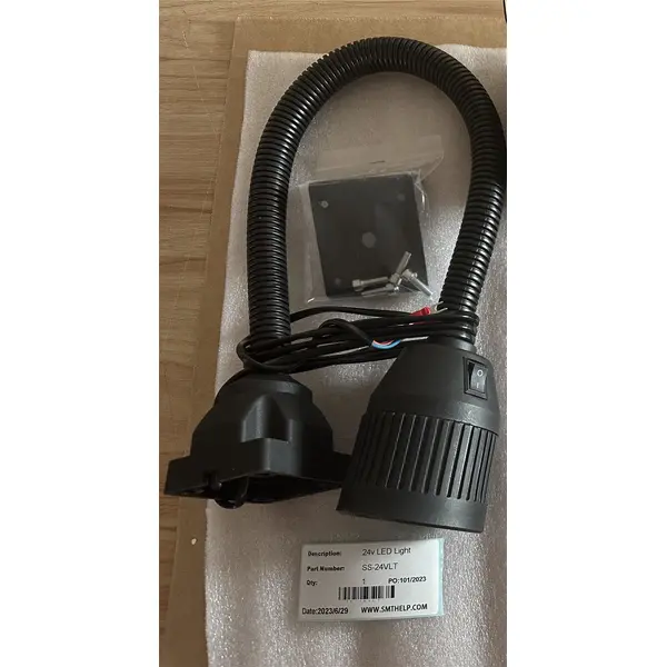 Super-Stable SS-24VLT 24V LED Work Light for Industrial Machines 