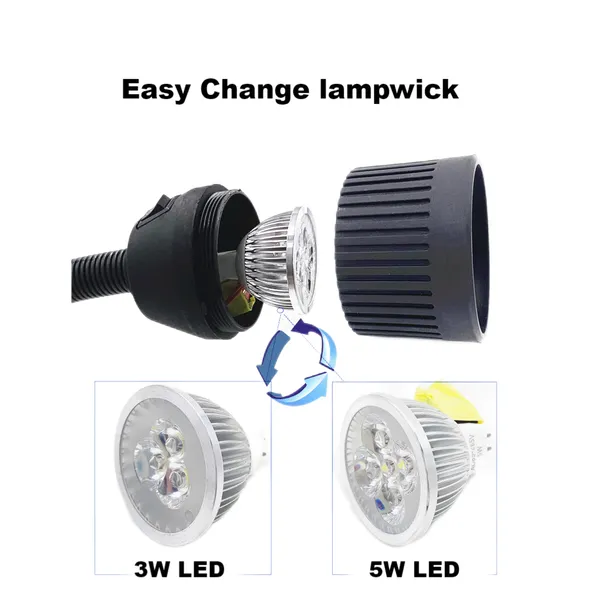 Super-Stable SS-24VLT 24V LED Work Light for Industrial Machines 