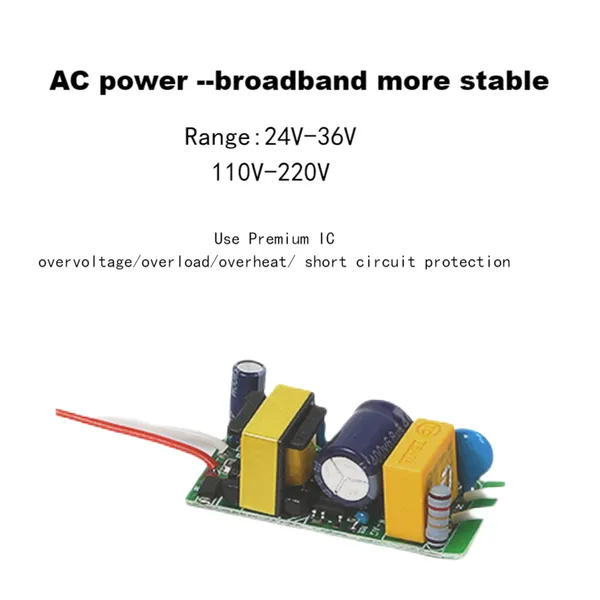 Super-Stable SS-24VLT 24V LED Work Light for Industrial Machines 
