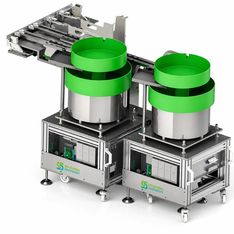 Alimentador Vibratório Duplo BF-2002D para SMT | SMTHELP