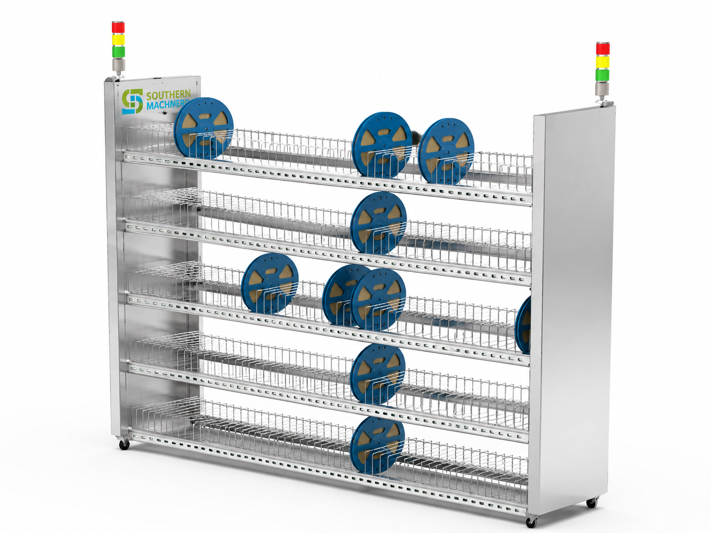 Fixed QR Code SMT Reel Storage Rack | SMTHELP