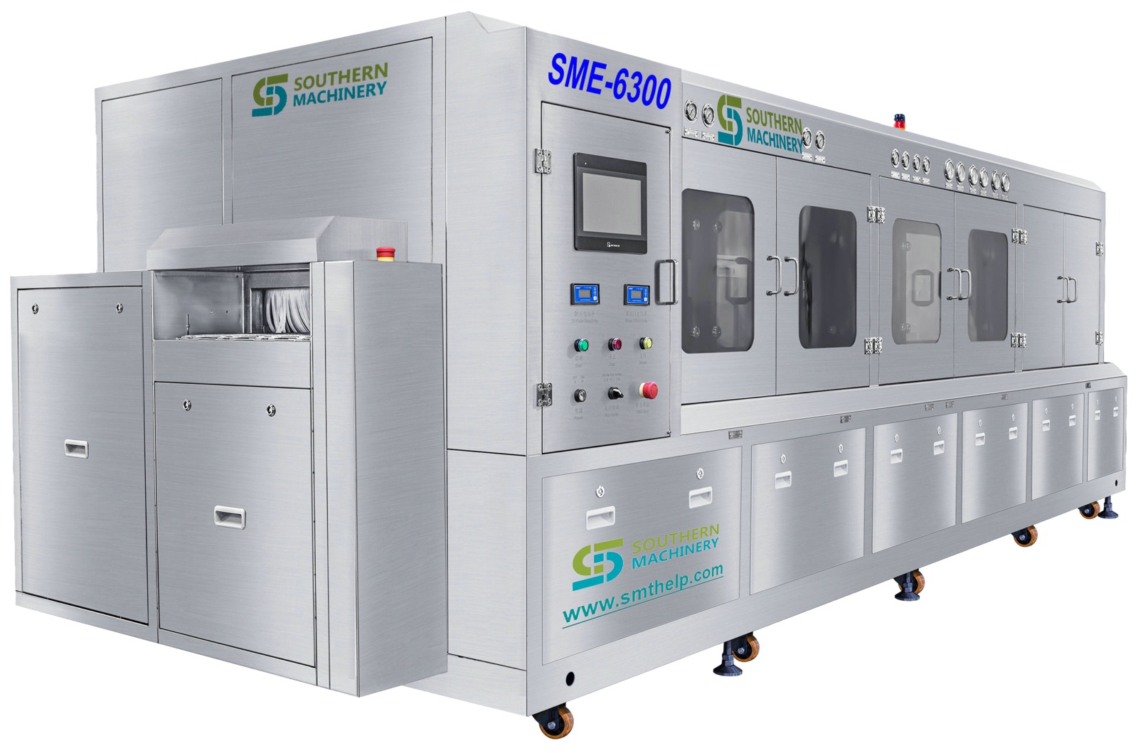 SME-6300 in-line PCBA cleaning machine