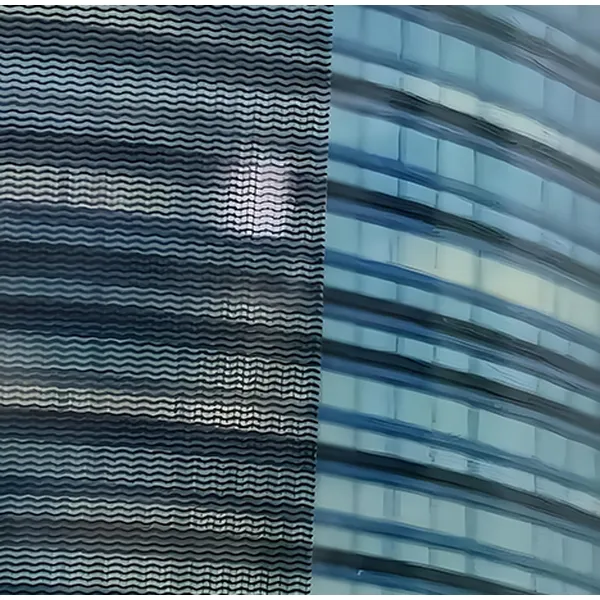 Decorative Film Black Wave Pattern