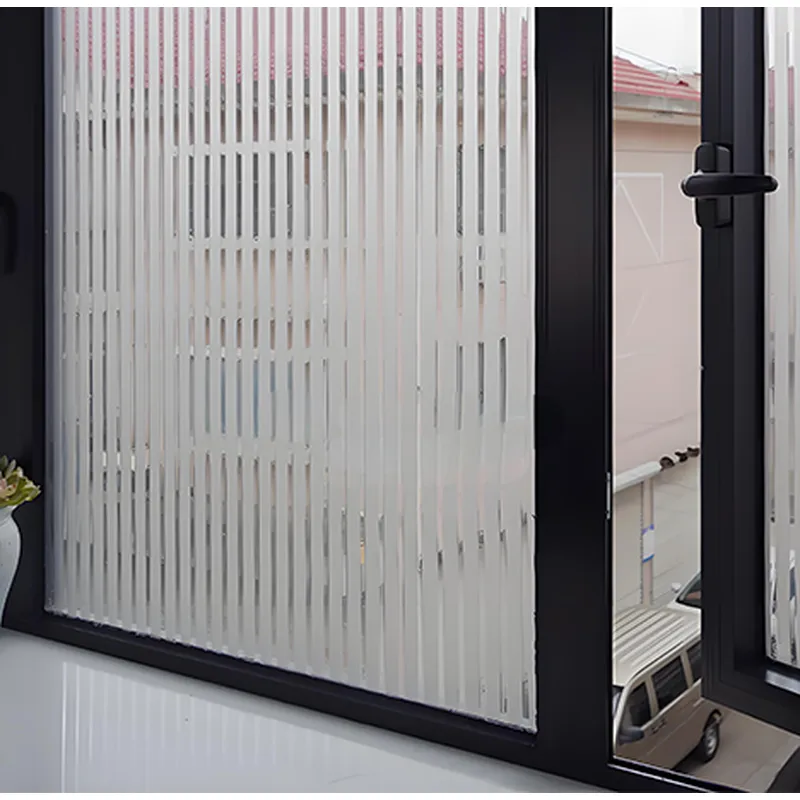 Decorative Film  White - small Stripe