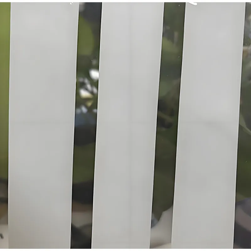 Decorative Film  White - large Stripe