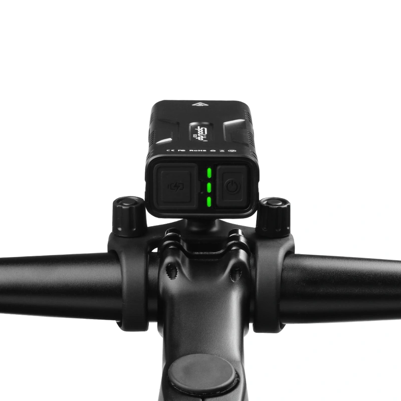 10000 mah large capacity bike front light