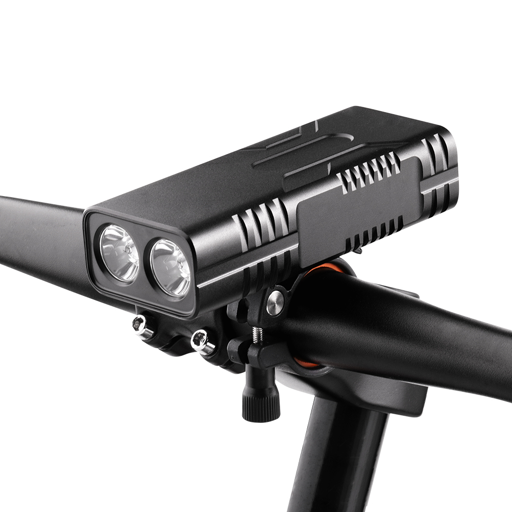 10000 mah large capacity bike front light