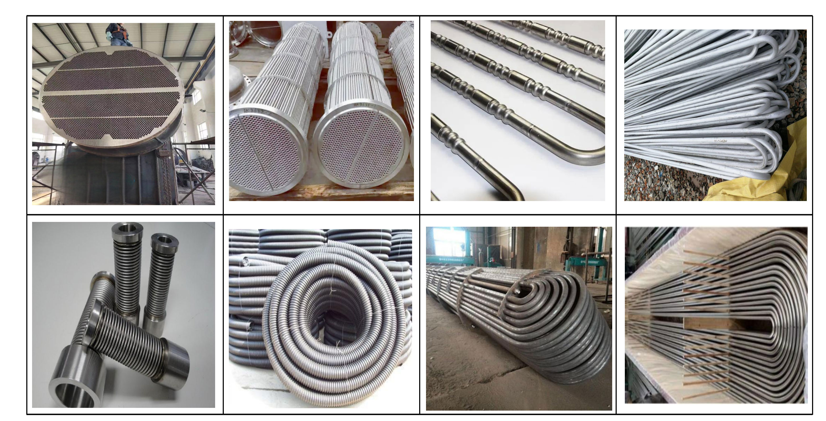Heat exchanger pipes