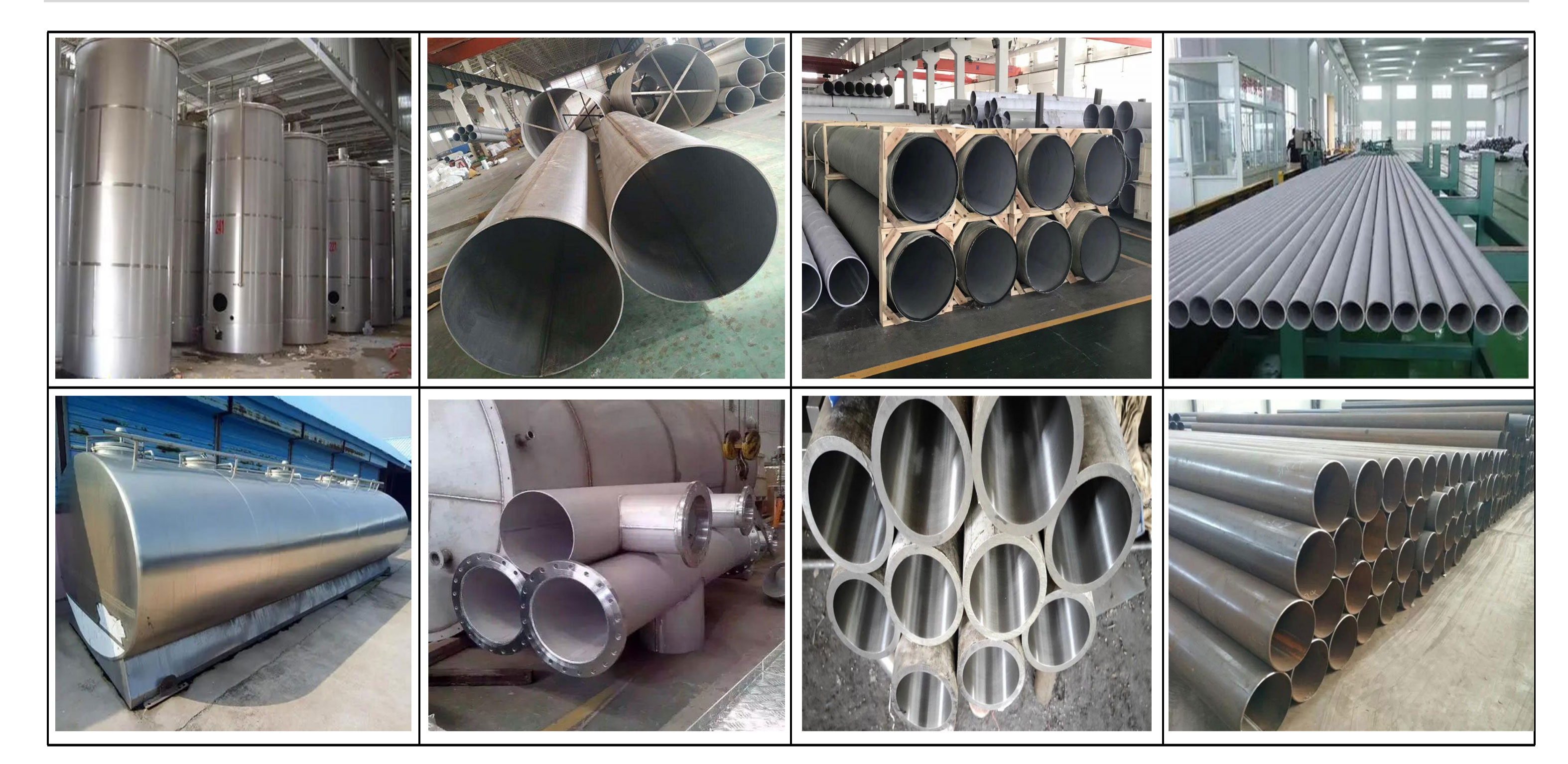 Petrochemical equipment pipes