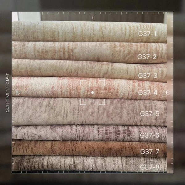 Colorfull Variety European Modern Dutch Velvet Upholstery Textile
