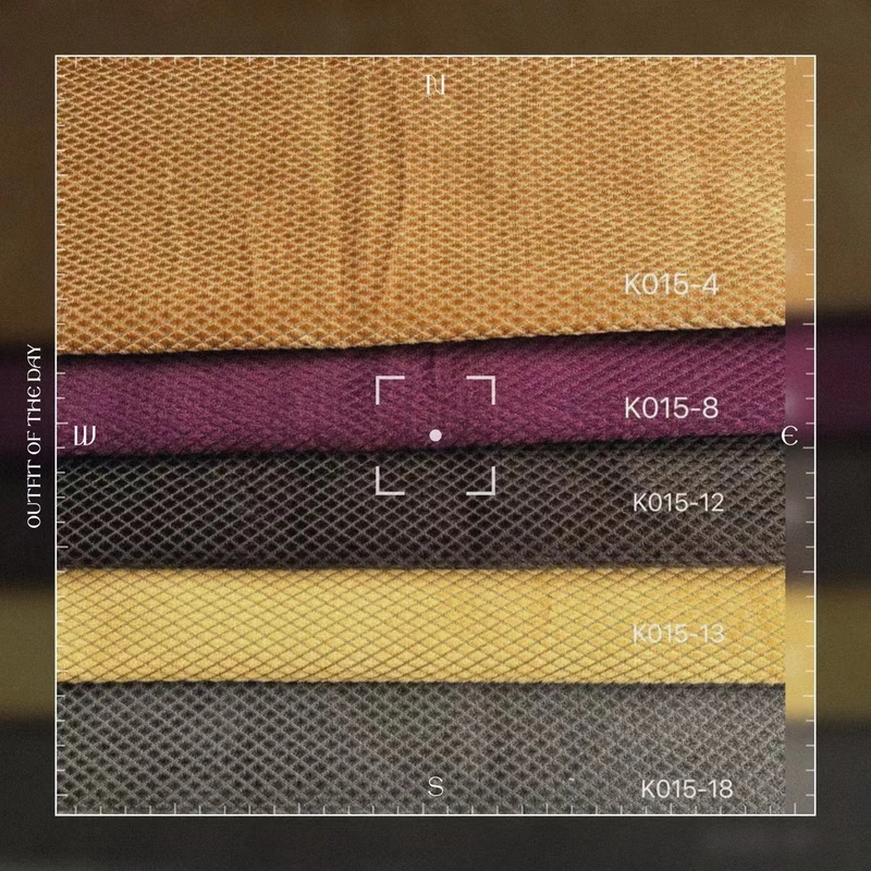 SUEDE FABRIC CHECKED DESIGN DIMOND DESIGN FABRIC SOFA FABRIC