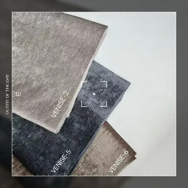 CHENILLE SOFA FABRIC  JACQUARD FABRIC VENISE PLAIN SOFA FABRIC