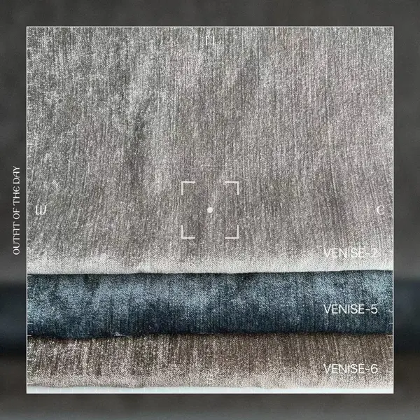 CHENILLE SOFA FABRIC  JACQUARD FABRIC VENISE PLAIN SOFA FABRIC