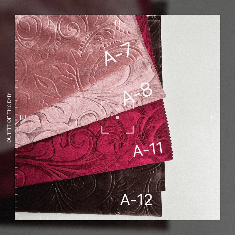 ITALY VELVET EMBOSSED VELVET DYEING FABRIC DYED FABRIC CURTAIN VELVET