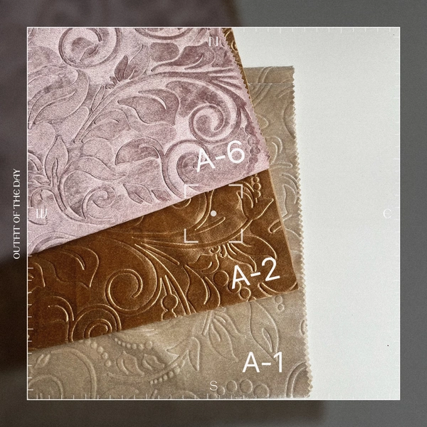 ITALY VELVET EMBOSSED VELVET DYEING FABRIC DYED FABRIC CURTAIN VELVET