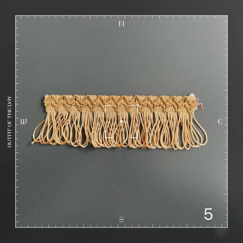 Cushion lace Deckle edge lace Rough selvedge lace Polyster lace 