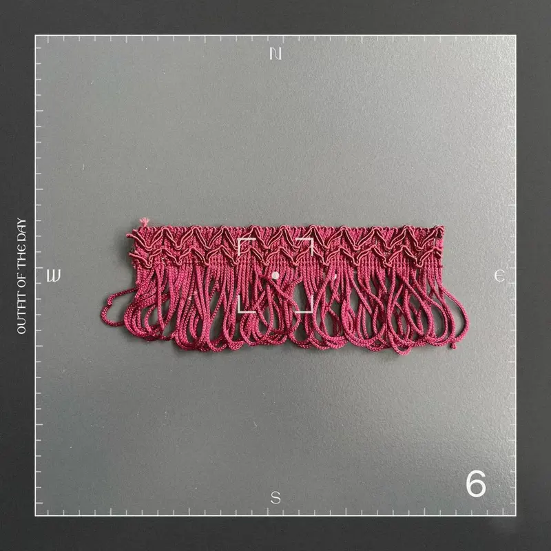 Cushion lace Deckle edge lace Rough selvedge lace Polyster lace 