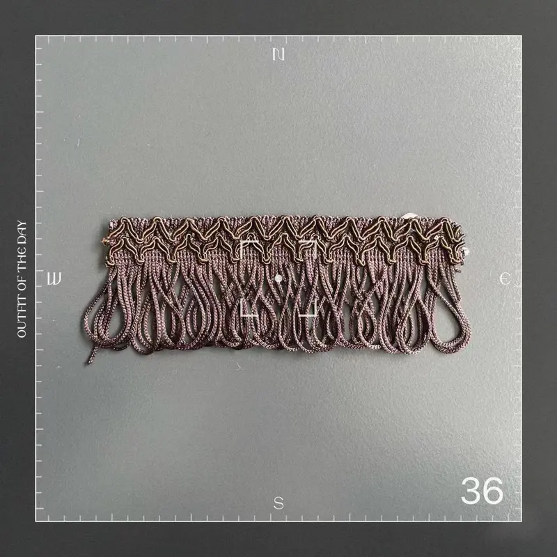 Cushion lace Deckle edge lace Rough selvedge lace Polyster lace 