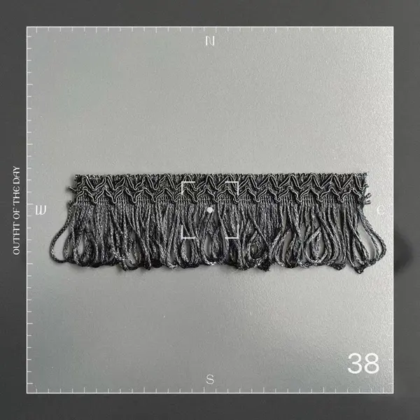 Cushion lace Deckle edge lace Rough selvedge lace Polyster lace 